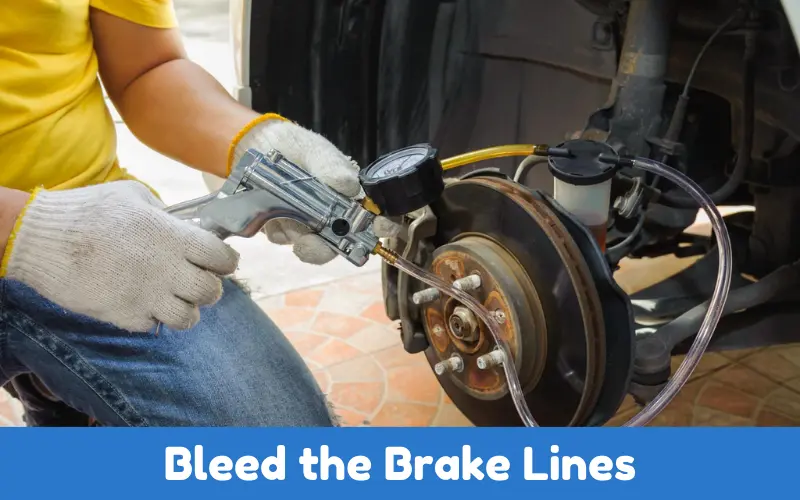 How To Diagnose and Fix Air in Brake Line